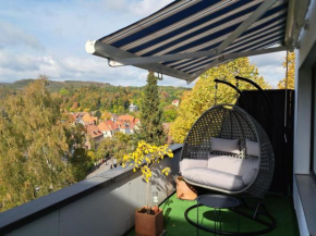Das kleine Penthouse mit Kamin